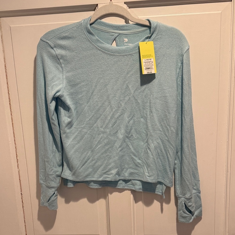 All in Motion Sky Blue Kids Sweater